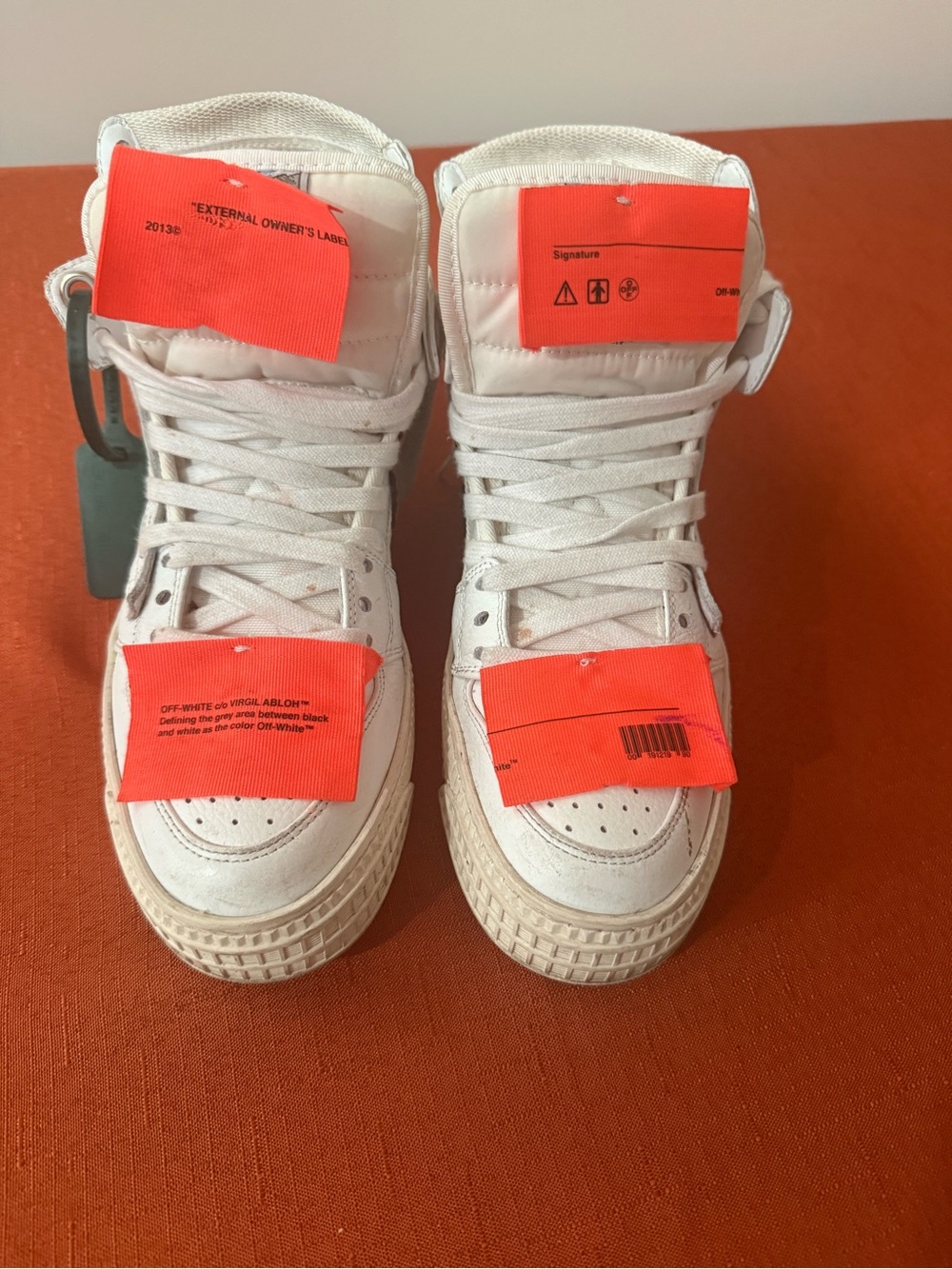 Off-White
3.0 Off Court high-top sneakers
Size 37 IT = 6.5 - 7 women’s US